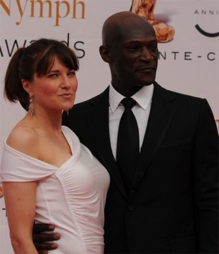 Lucy Lawless e Peter Mensah di Spartacus al Monte Carlo Television Festival 2010