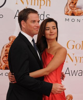 Michael Weatherly e Coté de Pablo di NCIS al Monte Carlo Television Festival 2010