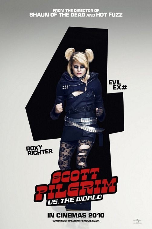 Character Poster Per Scott Pilgrim Vs The World Ex N 4 Roxy Richter 165402
