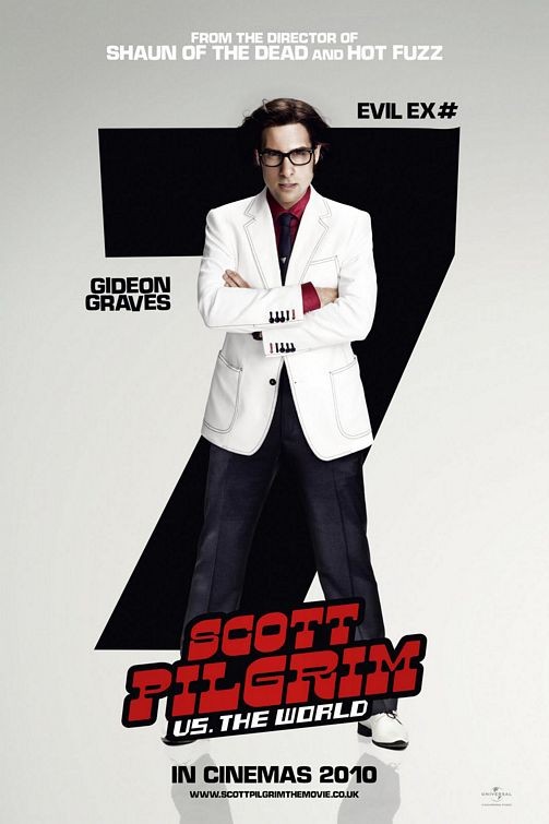 Character Poster Per Scott Pilgrim Vs The World Ex N 7 Gideon Graves 165404