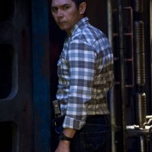 Il Col. Telford (Lou Diamond Phillips) in un momento dell'episodio Incursion: Part 2 di Stargate Universe