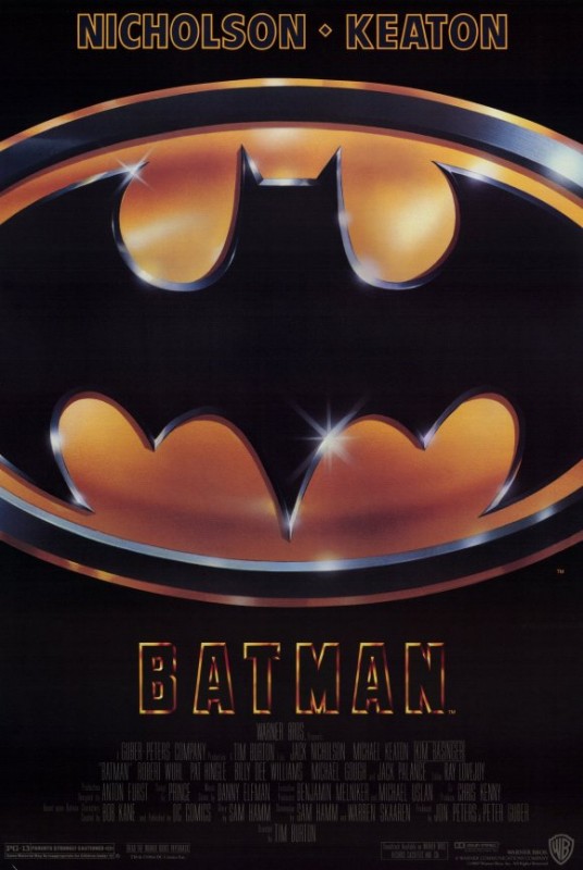 Locandina Del Film Di Tim Burton Batman 165448