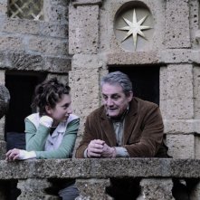 Marta Curci e Francesco Salvi in una scena di Butterfly Zone - Il senso della farfalla