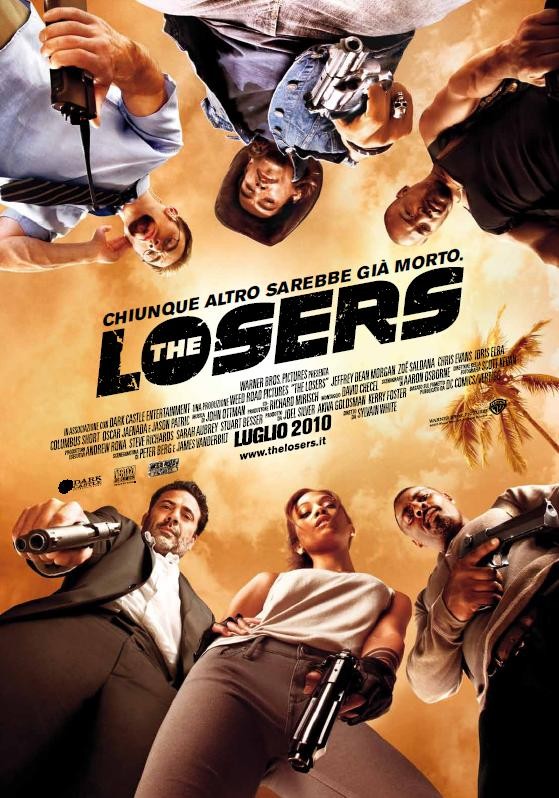 Poster Italiano Di The Losers 165567