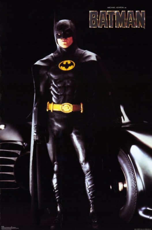 Poster Promozionale Del Film Batman 1989 Con Michael Keaton 165449