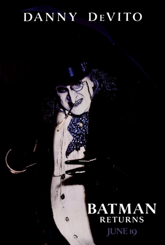 Poster Promozionale Del Film Batman Il Ritorno Con Danny Devito 165453
