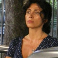 Antonella Stefanucci sul set di un cortometraggio