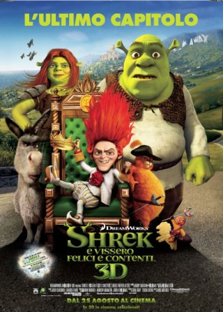 Il poster italiano di Shrek Forever After