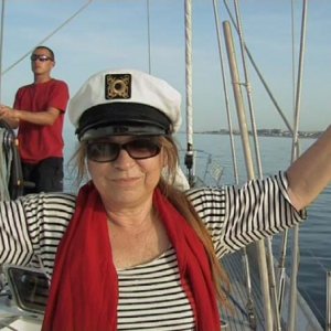 Syusy Blady nel programma Popoli del mare, in onda su Y&S nel 2010