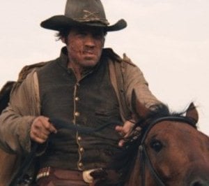 Un'immagine di Josh Brolin dal western Jonah Hex