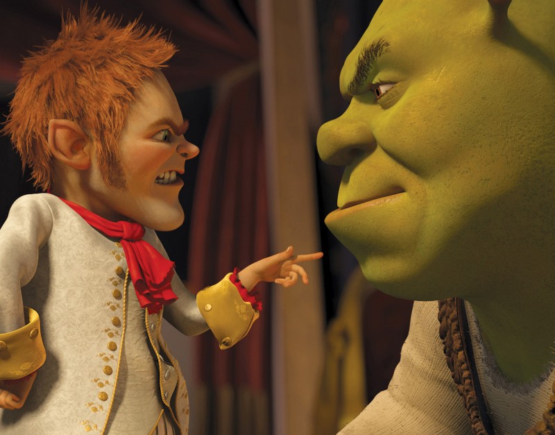 Il Cattivo Tremotino Minaccia Il Simpatico Shrek Nel Film Shrek E Vissero Felici E Contenti 165923