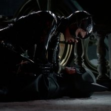 Michael Keaton e Michelle Pfeiffer in una scena del film Batman - il ritorno