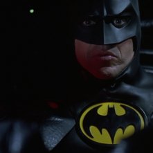 Michael Keaton in una scena del film Batman - il ritorno
