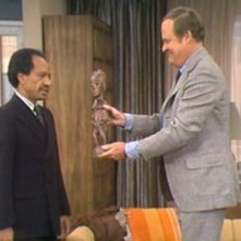 Sherman Hemsley e Franklin Cover nell'episodio George's Family Tree della serie I Jefferson