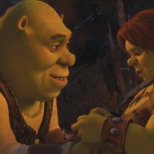 Shrek e Fiona in un'immagine del film Shrek e vissero felici e contenti