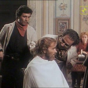Antonio Orfanò accanto a Franco Nero in Garibaldi The General, regia di Luigi Magni