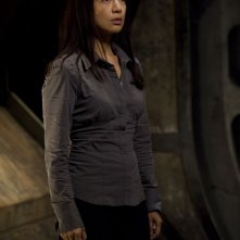 Camille (Ming-Na) in un momento dell'episodio Incursion: Part 2 di Stargate Universe