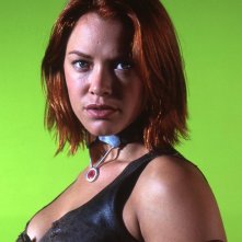Un primo piano di Kristanna Loken nel ruolo di Rayne per il film BloodRayne