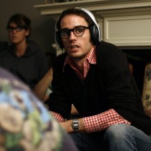 Sebastián Silva sul set del suo film La Nana