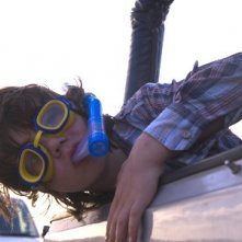 Il piccolo Nicholas McAnulty in un'immagine di The Boys Are Back