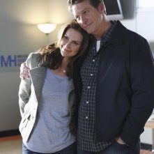 Peri Gilpin e Brett Cullen nell'episodio Hope and Faith di Make it or Break it