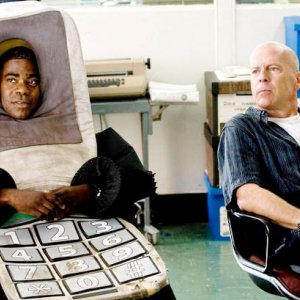 Tracy Morgan e Bruce Willis in un'immagine di Cop Out