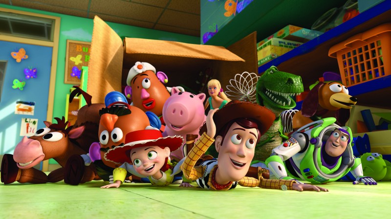 Un'immagine dei simpatici personaggi del film Toy Story 3