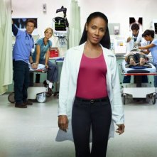 Jada Pinkett Smith in una foto promozionale della stagione 2 di Hawthorne