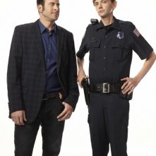 Jason Lee e DJ Qualls in una foto promozionale di Memphis Beat