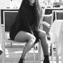 Una sorridente Fulvia Lorenzetti, attrice