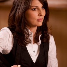 Gina Bellman in una scena dell'episodio The Jailhouse Job di Leverage