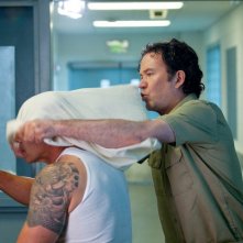 Timothy Hutton in un momento dell'episodio The Jailhouse Job di Leverage