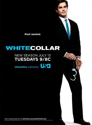 Un poster della stagione 2 di White Collar