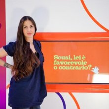 Benedetta Mazzini ospite di 'Scusi, lei è favorevole o contrario?'