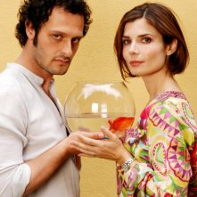 Fabio Troiano e Chiara Muti in posa per Goodbye, Mr. Zeus!