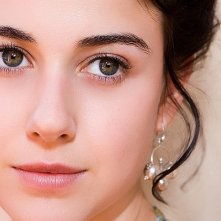 Un primo piano di Nina Torresi al Roma Fiction Fest 2008