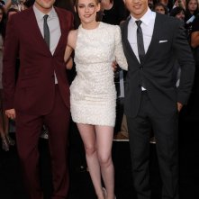 Robert Pattinson Kristen Stewart E Taylor Lautner Posano Alla Premiere Del Film The Twilight Saga Eclipse Los Angeles 2010 166980