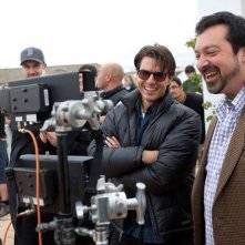 Tom Cruise e il regista James Mangold sul set del film Innocenti bugie
