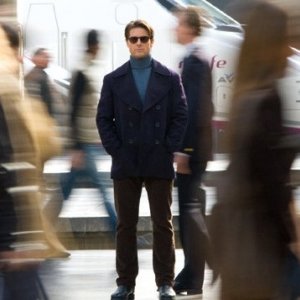 Una suggestiva immagine dell'action Innocenti bugie con Tom Cruise