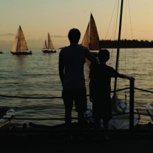 Zac Efron e Charlie Tahan in un'immagine del film Charlie St. Cloud