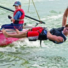 Zac Efron e Charlie Tahan in una scena del film Charlie St. Cloud
