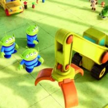 Gli Alieni si organizzano nel film Toy Story 3