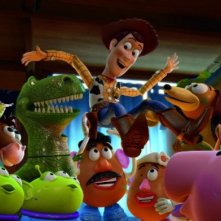 I personaggi diToy Story 3 omaggiano Woody