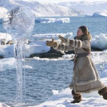 Katara (Nicola Peltz) è una dominatrice dell'acqua nel film The Last Airbender