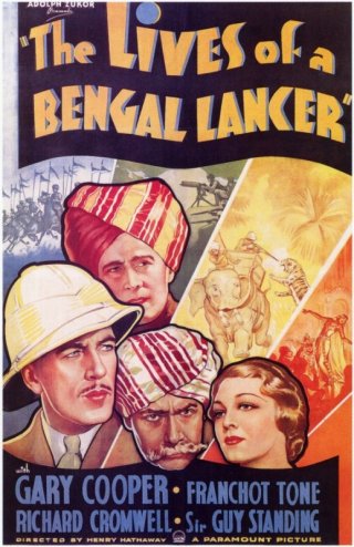 La locandina di I lancieri del Bengala