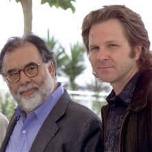 Sam Bottoms e il regista Francis Ford Coppola a Cannes per la proiezione di Apocalypse Now- redux