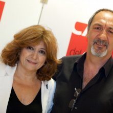 Laura Delli Colli con Enzo De Camiliis