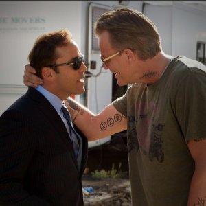 Nick Cassavetes e Jeremy Piven nell'episodio Stunted di Entourage