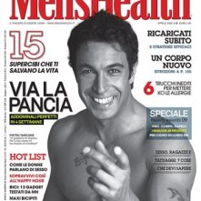 Pietro Taricone sulla cover di Men's Health.
