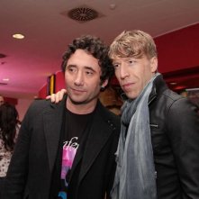 Federico Zampaglione e Ottaviano Blitch ad una presentazione di Shadow